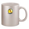 11oz Metallic Silver Mug Thumbnail