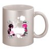11oz Metallic Silver Mug Thumbnail