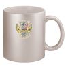 11oz Metallic Silver Mug Thumbnail