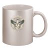 11oz Metallic Silver Mug Thumbnail