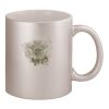 11oz Metallic Silver Mug Thumbnail