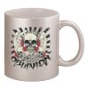 11oz Metallic Silver Mug Thumbnail