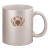 11oz Metallic Silver Mug Thumbnail