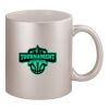 11oz Metallic Silver Mug Thumbnail