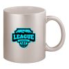 11oz Metallic Silver Mug Thumbnail