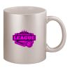 11oz Metallic Silver Mug Thumbnail