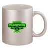 11oz Metallic Silver Mug Thumbnail
