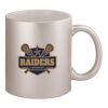 11oz Metallic Silver Mug Thumbnail
