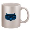 11oz Metallic Silver Mug Thumbnail