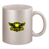 11oz Metallic Silver Mug Thumbnail