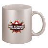 11oz Metallic Silver Mug Thumbnail