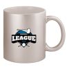 11oz Metallic Silver Mug Thumbnail