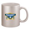 11oz Metallic Silver Mug Thumbnail