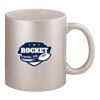 11oz Metallic Silver Mug Thumbnail