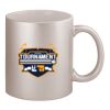 11oz Metallic Silver Mug Thumbnail