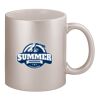 11oz Metallic Silver Mug Thumbnail