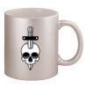 11oz Metallic Silver Mug Thumbnail