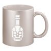11oz Metallic Silver Mug Thumbnail
