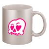 11oz Metallic Silver Mug Thumbnail