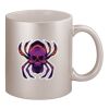 11oz Metallic Silver Mug Thumbnail