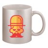 11oz Metallic Silver Mug Thumbnail