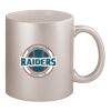 11oz Metallic Silver Mug Thumbnail