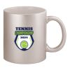 11oz Metallic Silver Mug Thumbnail