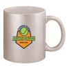 11oz Metallic Silver Mug Thumbnail
