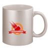 11oz Metallic Silver Mug Thumbnail