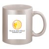 11oz Metallic Silver Mug Thumbnail