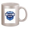 11oz Metallic Silver Mug Thumbnail