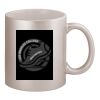 11oz Metallic Silver Mug Thumbnail