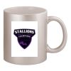 11oz Metallic Silver Mug Thumbnail