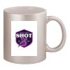 11oz Metallic Silver Mug Thumbnail