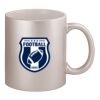 11oz Metallic Silver Mug Thumbnail