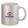 11oz Metallic Silver Mug Thumbnail