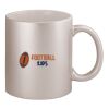 11oz Metallic Silver Mug Thumbnail