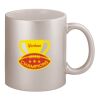 11oz Metallic Silver Mug Thumbnail