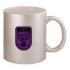 11oz Metallic Silver Mug Thumbnail