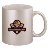 11oz Metallic Silver Mug Thumbnail