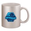 11oz Metallic Silver Mug Thumbnail