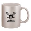 11oz Metallic Silver Mug Thumbnail