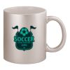 11oz Metallic Silver Mug Thumbnail