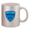11oz Metallic Silver Mug Thumbnail