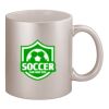 11oz Metallic Silver Mug Thumbnail