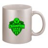 11oz Metallic Silver Mug Thumbnail