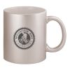 11oz Metallic Silver Mug Thumbnail