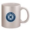 11oz Metallic Silver Mug Thumbnail
