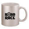 11oz Metallic Silver Mug Thumbnail