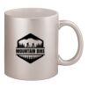 11oz Metallic Silver Mug Thumbnail